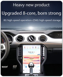 เครื่องเล่นมัลติมีเดียในรถยนต์ขนาด 14.5 นิ้ว ระบบ Android <span class=keywords><strong>15</strong></span> สำหรับ <span class=keywords><strong>Ford</strong></span> <span class=keywords><strong>Mustang</strong></span> <span class=keywords><strong>GT</strong></span> ปี 2015-2021 วิทยุสเตอริโอ สไตล์ Tesla พร้อม GPS Carplay WIFI ชุดหัวหน้าจอ 4G 2Din - Product Image 3