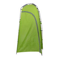 Tente de Douche Pliable en Aluminium pour l'Extérieur, Plage, Camping, Toilettes, Vestiaire, Simple Couche, Légère et Imperméable