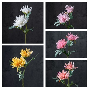ดอกไม้ประดิษฐ์ CallaFloral แบบผสม วัสดุ PVC ยางนิ่ม ก้านเดี่ยว สีขาว เหลือง ชมพู สำหรับตกแต่งบ้านในวันคริสต์มาส - Product Image 3