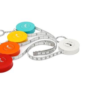 Probon nóng bán 1.5m đầy màu sắc nhỏ Băng biện pháp với móc chìa khóa PVC cơ thể mềm biện pháp băng - Product Image 2