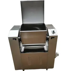 Mélangeur de pâte horizontal automatique 15-25kg/comptoir continu industriel mélangeur alimentaire de pâte commerciale