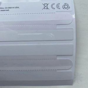 Niêm phong nhãn trở lại nhãn dán tùy chỉnh gói hộp nhãn dán cho <span class=keywords><strong>iPhone</strong></span> 16 15 14 13 hộp con dấu - Product Image 4