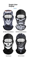Masque de ski d'hiver Skull Ghost, masque facial, masque cyberpunk, cagoule pour homme