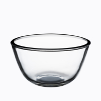 Vente en gros de bols à salade et de contenants de stockage alimentaire en verre sodocalcique écologique personnalisés pour les restaurants, les fêtes et l'usage domestique
