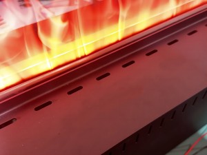 Custom 750mm 4D Vapor Steam Mist Modern Steel Electric Fireplace Insert Remote Control Eco-friendly Indoor Clean Water - Product Image 4