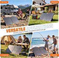 Panneau solaire ultra-léger 1390x782mm 200W, modèle MAX-BM2002B, avec sortie MC4 18.2V 11A, module PV portable pliable pour camping-car