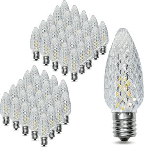 หลอดไฟ LED C9 แบบมีหน้าตัด 120V สำหรับตกแต่งคริสต์มาส พร้อมฐาน E17 สำหรับโรงแรม - Product Image 1