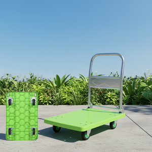 Carro de mano de plataforma de plástico para camión, carrito de alta resistencia, carrito de mano con plataforma móvil - Product Image 1