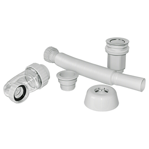 Desagüe de Lavabo de Acero Inoxidable de Alta Calidad con Tubería Flexible Antiolores y Sistema de Cesta Filtrante Extraíble - Product Image 2