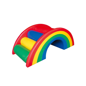 Équipement de jeu d'intérieur pour enfants, pont arc-en-ciel, aire de jeux souple, à vendre - Product Image 1