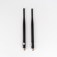 Antenne TNC sécurisée 2,4 GHz 5 GHz 5,8 GHz 6dBi pour routeur WiFi, carte réseau sans fil, adaptateur USB, caméra IP, sécurité