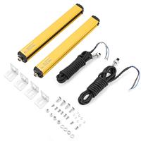 Cortina de luz láser DC24V, uso robótico, valla, Sensor de cortina de luz de seguridad automático, cortina de luz de seguridad, productos de clasificación superior