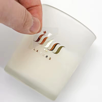 Rouleaux d'étiquettes transparentes personnalisées, autocollants imperméables pour l'emballage alimentaire et les bouteilles cosmétiques, étiquettes pour bouteilles de boissons et de jus