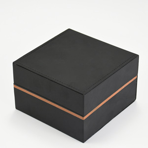 Boux Original <b>Watch</b> Box Rectangle 13.5x13.5x8.5cm Integrated Display Gift Storage <b>Case</b> - Product Image 3