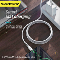 VDENMEN DENMEN Vente en Gros Accessoires de Téléphone Produit Le Plus Vendu Câbles de Données Micro USB à Charge Super Rapide pour Android