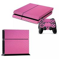 SYY Vente en gros de stickers de protection en fibre de carbone pour manette de jeu PS4, accessoires de jeu
