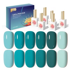 AILANUO Super Populaire rose et Nude 6 Couleurs Vernis à Ongles Gel Collection Oem Customize Nail Set Box Uv Gel Polish 15ml Bottles - Product Image 1