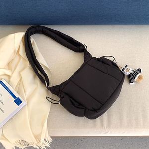 Factory Custom Women New Autumn Winter Puffer Bag Puffer <b>Tote</b> Bag Crossbody Quilted Shoulder Bags - Product Image 5