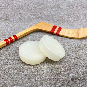 Индивидуальный логотип, мяч для Лакросса из ПВХ, хоккейные шайбы, мяч для хоккея на траве, светящийся в темноте, для ночных игр - Product Image 4