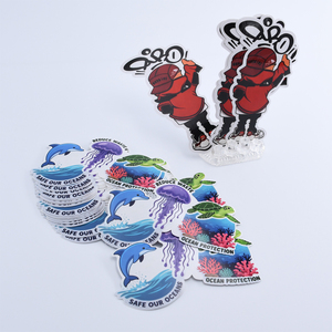 Custom-printed Durable Vinyl Waterproof Stickers with High-gloss UV Process and Custom <strong>Logo</strong> - Product Image 1