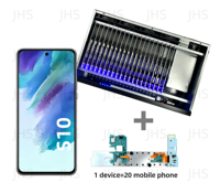 DDP Colombie Smartphone Android 5G pour l'élevage de bots sur réseaux sociaux, avec boîtier de carte mère et mémoire 64 Go