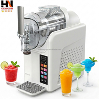 Nouvelle machine à crème glacée multifonctionnelle grande capacité, facile à nettoyer et adaptée pour la préparation de smoothies et de glaces pilées à usage domestique