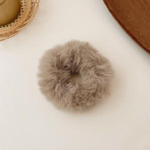 Coleteros de Terciopelo de Color Sólido para Mujer, Bandas para el Cabello para Niñas, Lazos para Cola de Caballo, Accesorios - Product Image 6