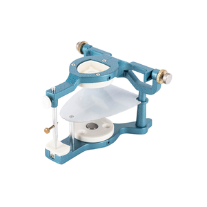 Articulador Dental Manual Magnético Ajustable de Metal con Placas Oclusales Planas y Curvas - Product Image 1