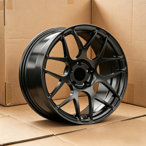 Rines Negros Personalizados para Auto, Diseño Y, 5X120 17, Forjados, Alta Capacidad de Carga, para Mercedes - Product Image 1