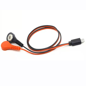 2.35mm Safety-Plug with Standard 2mm Pins Connectors TENS Electrode Leads Wires/Cables - Product Image 4