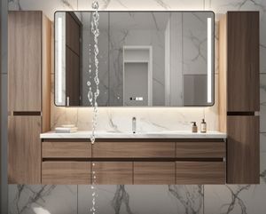 Mirror <b>Led</b> <b>Bathroom</b> Mirror Light Vanity Switch Wall <b>Bathroom</b> Toilet Hotel Backlit Mirror Water Proof - Product Image 2