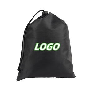210D Custom Logo Gym Backpack Drawstring Sport Cinch String Bag Fitness Training Promotional Drawstring Sportpacks Customised