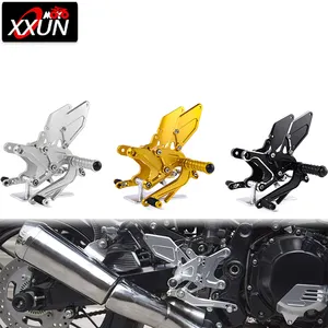 Xxun Motorfiets Onderdelen Achter Footpeg Set Cnc Verstelbare Achter Voetsteun Voor Kawasaki Z900RS Z900 Rs Z 900 Rs 2018 2019 2020 2021