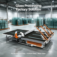 Nouvelle conception de machine de découpe automatique de verre à grande vitesse GLASSCUT avec télécommande, épaisseur de 3 à 18 mm