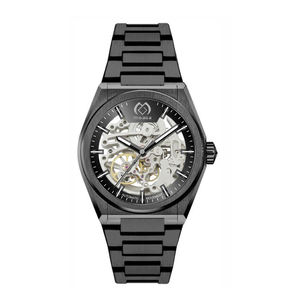 Gran oferta, reloj mecánico de esqueleto automático de acero inoxidable de 41mm para hombre, esfera de lujo de 18mm con diseño hueco, reserva de autopotencia - Product Image 4