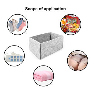 Cesta de Almacenamiento Ecológica de Fieltro para el Hogar y la Oficina, Estantería para Libros, Juguetes y Ropa - Product Image 3