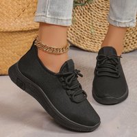 Chaussures décontractées pour femmes, nouvelles chaussures de course plates pas chères, style classique printemps-automne, tendance mode