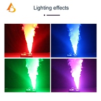 Machine à fumée AICPOSE de haute qualité 1200W RGB 1500W avec LED pour scène, mariage, discothèque