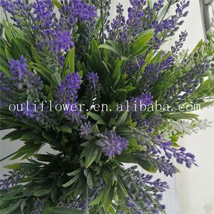 Offerta Speciale O-0508 Fiori di Lavanda Artificiali, Bouquet in Plastica Realistico per Decorazioni Natalizie - Product Image 6
