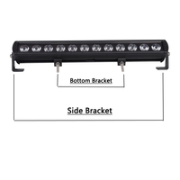 Nueva Barra de Luces LED para Camioneta Todoterreno 4x4 de Alta Potencia, 8-5 Pulgadas, Recta y Curva, IP68 Impermeable, Certificación ECE, Directo de Fábrica