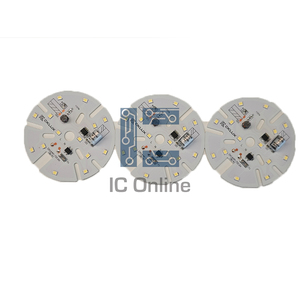 Placa PCBA LED DOB para Downlights, potencia 6W, 12 LED, 36V, 1W, tamaño 38*38mm, SMT, electrólisis, 2.2uf, 400v, corriente 18-20mA - Product Image 1