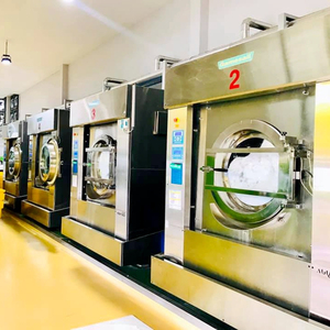 Lave-linge semi-automatique industriel en acier inoxydable pour hôtels et grandes entreprises, à gaz, 50 kg 100 kg, à <span class=keywords><strong>prix</strong></span> avantageux - Product Image 2