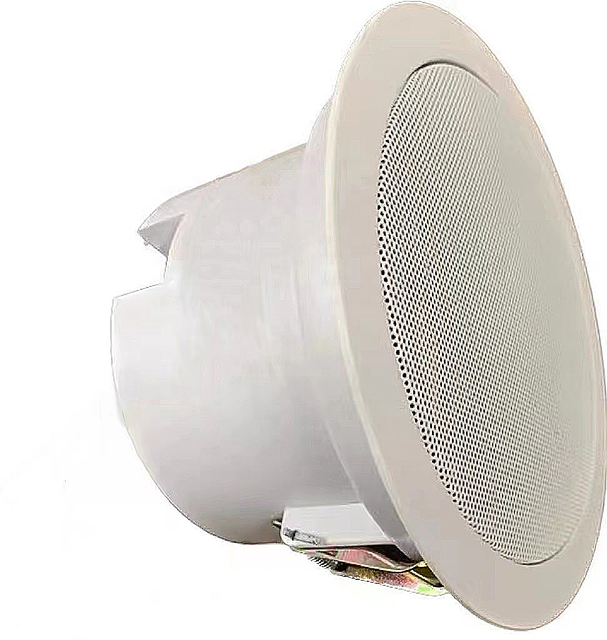 SIPCL-416 6 Inch 10W SIP POE Ceiling Speaker OEM ODM Speaker IP/TCP SIP UDP IGMP (multicast) 4G Factory Sale Customization