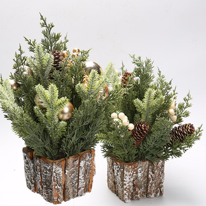 Hot Selling 40CM Simulated <strong>Christmas</strong> <strong>Tree</strong> <strong>Desktop</strong> Mini Decoration Ornament Nordic Style Native Pine Cone <strong>Christmas</strong> <strong>Tree</strong> - Product Image 1
