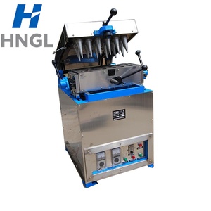 Machine professionnelle pour la fabrication de cornets de glace en sucre et de cornets roulés en gaufrettes pour usage commercial - Product Image 2