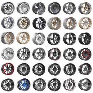 Jantes en alliage d'aluminium forgé Beadlock concaves 17-24 pouces 5x114.3 5x127 compatibles avec <span class=keywords><strong>Jeep</strong></span> Wrangler <span class=keywords><strong>JK</strong></span> JL Gladiator SUV - Product Image 5