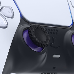 EXtremeRate - Palancas de Repuesto Color Morado y Negro para Controles de PS5 y PS4 - Product Image 5