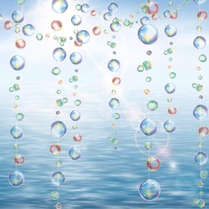 Bong Bóng Vòng Hoa dưới nước Bong Bóng Treo <span class=keywords><strong>Streamer</strong></span> dưới biển bong bóng trắng vòng hoa cho ít trang trí bên Nàng Tiên Cá - Product Image 2