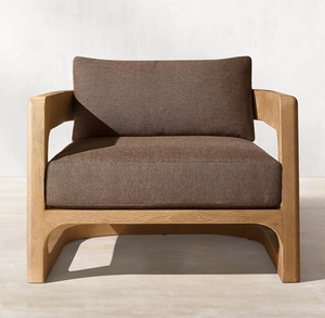 Ensembles de balcon meubles modernes courbes organiques contours gracieux design <span class=keywords><strong>canapé</strong></span> d'<span class=keywords><strong>extérieur</strong></span> <span class=keywords><strong>en</strong></span> <span class=keywords><strong>teck</strong></span> - Product Image 3