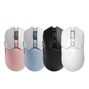 Banda kablosuz oyun fare RGB hafif oyun fare OEM özelleştirilmiş optik şarj edilebilir kablosuz fare ABS - Product Image 5